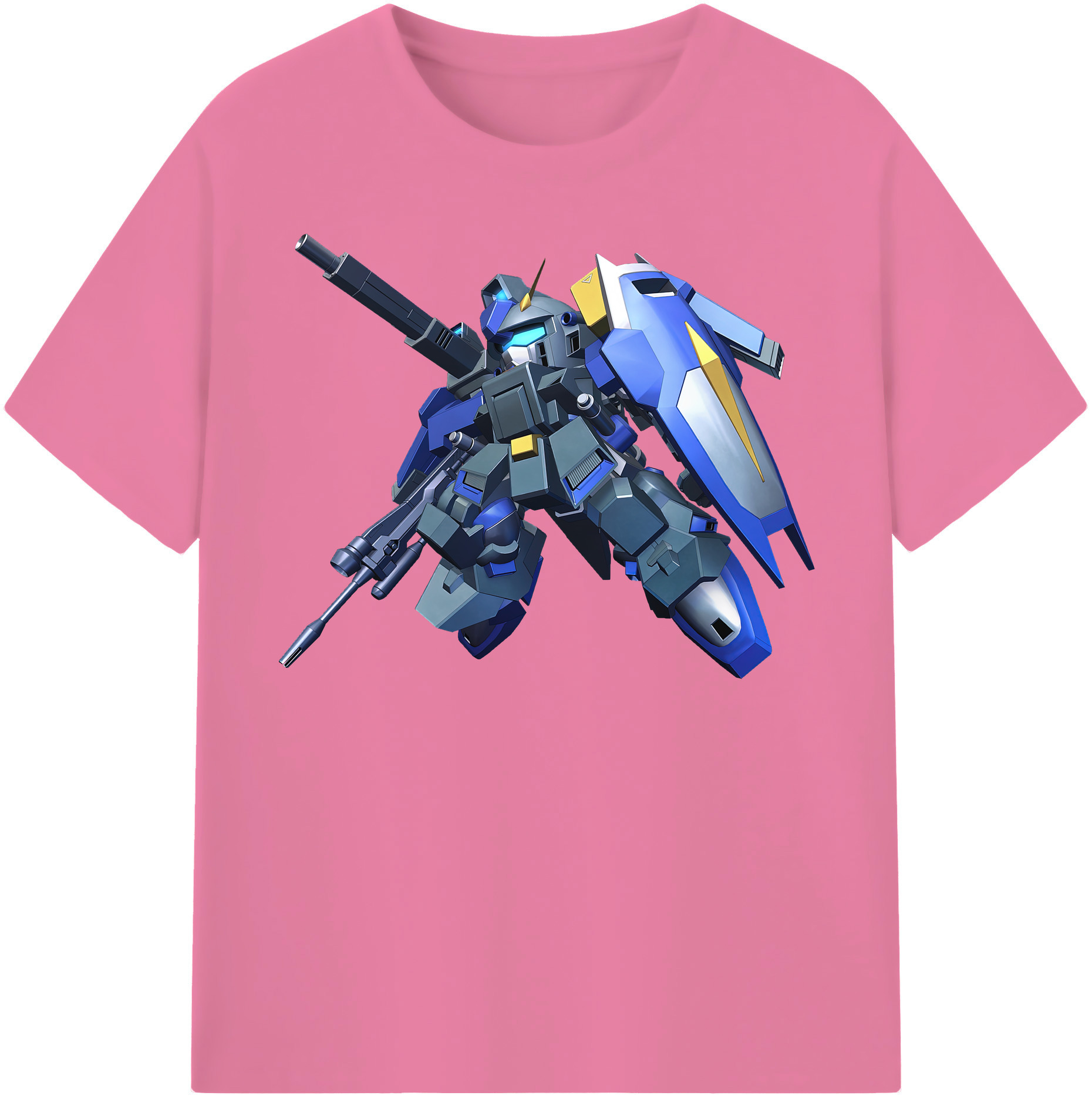（画像用） 機動戦士ガンダム Mobile Suit Gundam 綿100％半袖Tシャツ（フロントプリント）